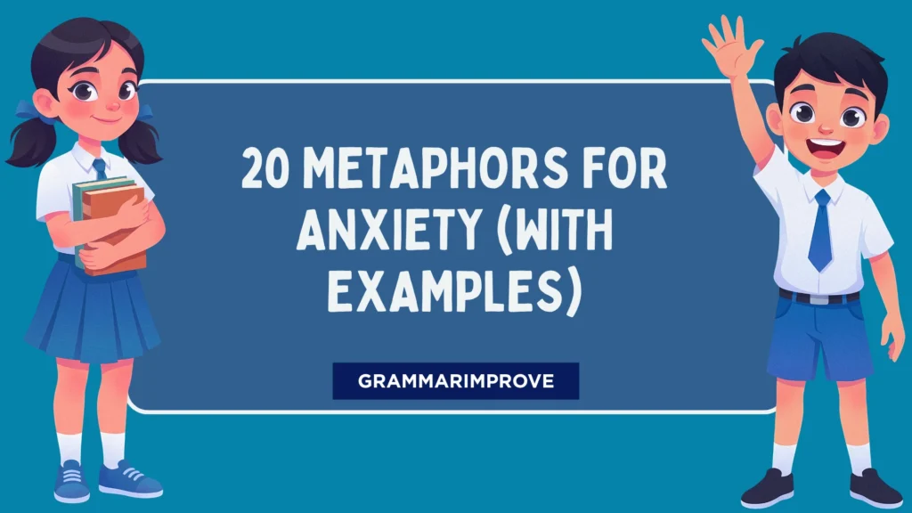 20 Metaphors for Anxiety (With Examples)