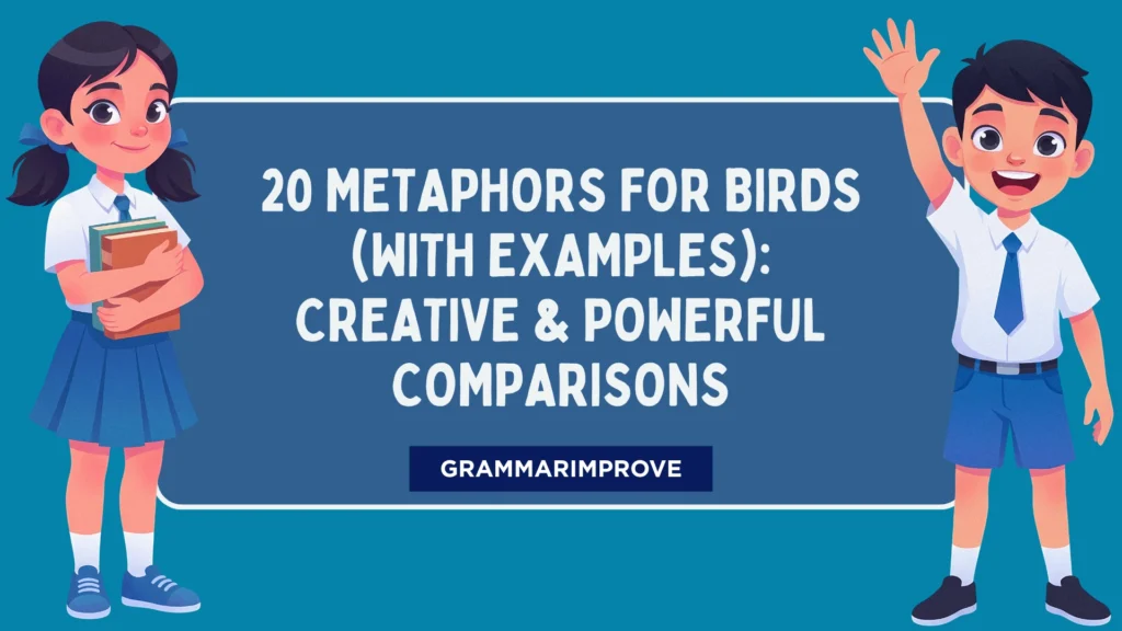 Metaphors for Birds (With Examples): Creative & Powerful Comparisons