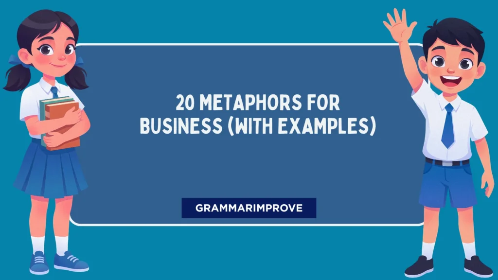 20 Metaphors for Business (With Examples)