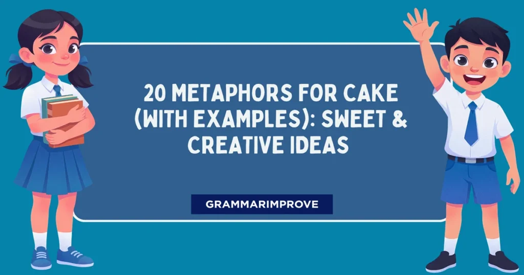 Metaphors for Cake (With Examples): Sweet & Creative Ideas