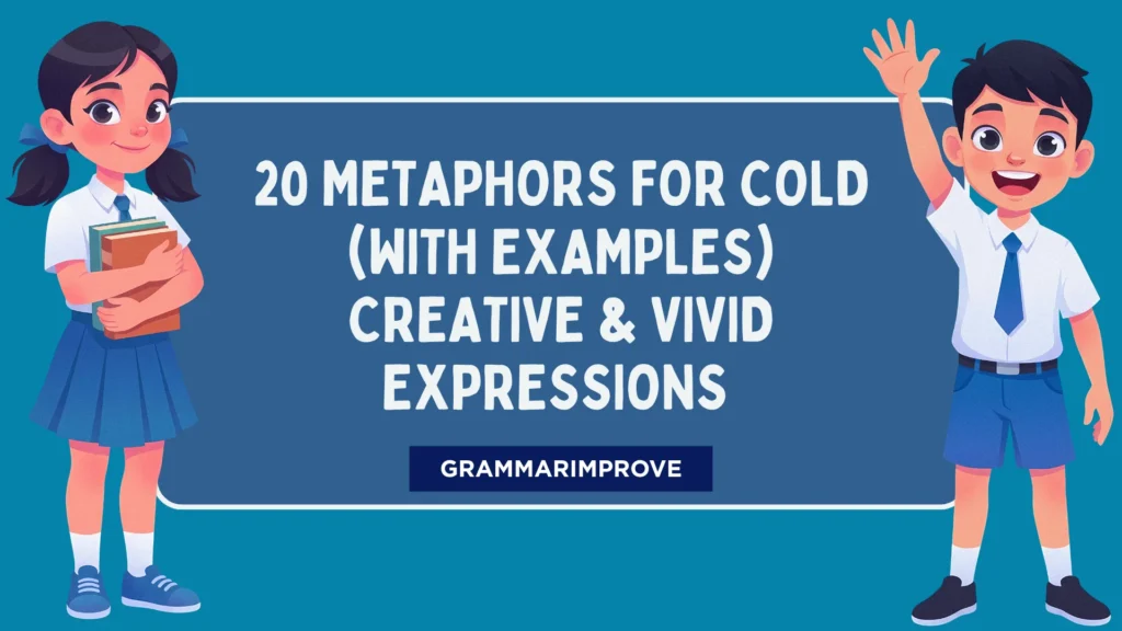 Metaphors for Cold (With Examples) Creative & Vivid Expressions