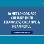Metaphors for Culture (With Examples) Creative & Meaningful