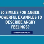 Similes for Anger: Powerful Examples to Describe Angry Feelings