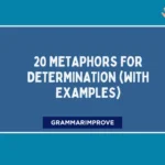 Metaphors for Determination (With Examples)